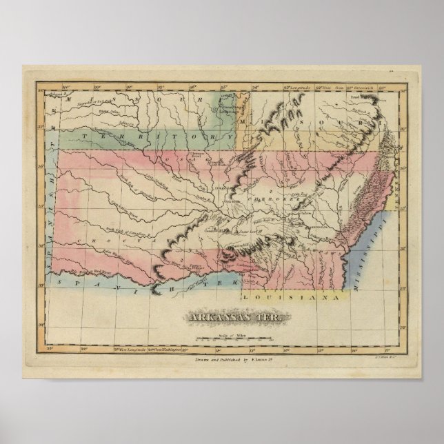 Póster Región de Arkansas y Oklahoma (Frente)