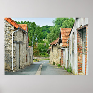 Póster región de Champagne-Ardenne de Francia