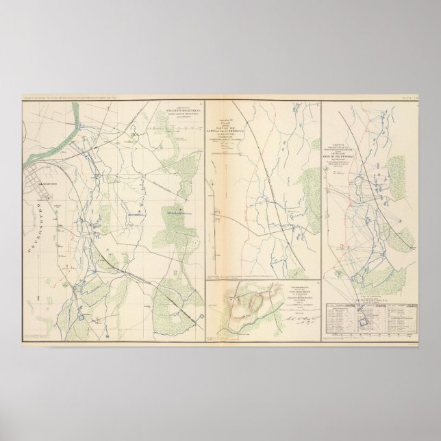 Póster Región de Petersburgo (Frente)