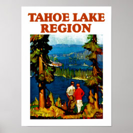 Póster Región del Lago Tahoe
