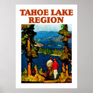 Póster Región del Lago Tahoe