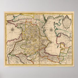 Póster Región del Mar Caspio