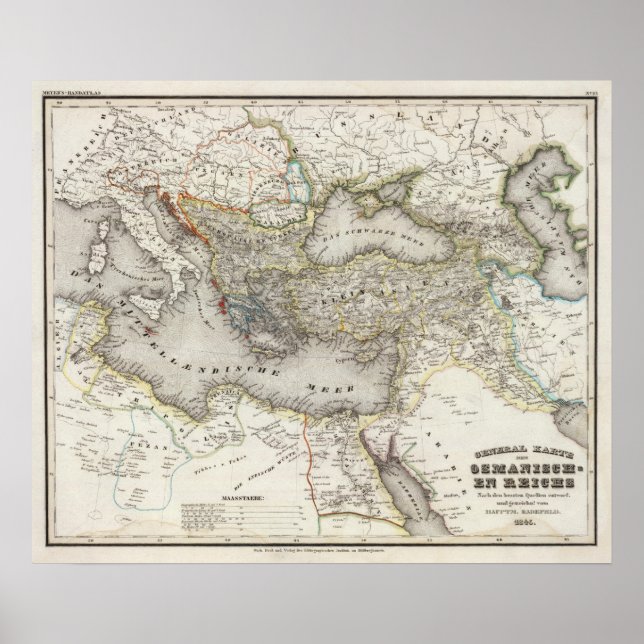 Póster Región del Mediterráneo (Frente)