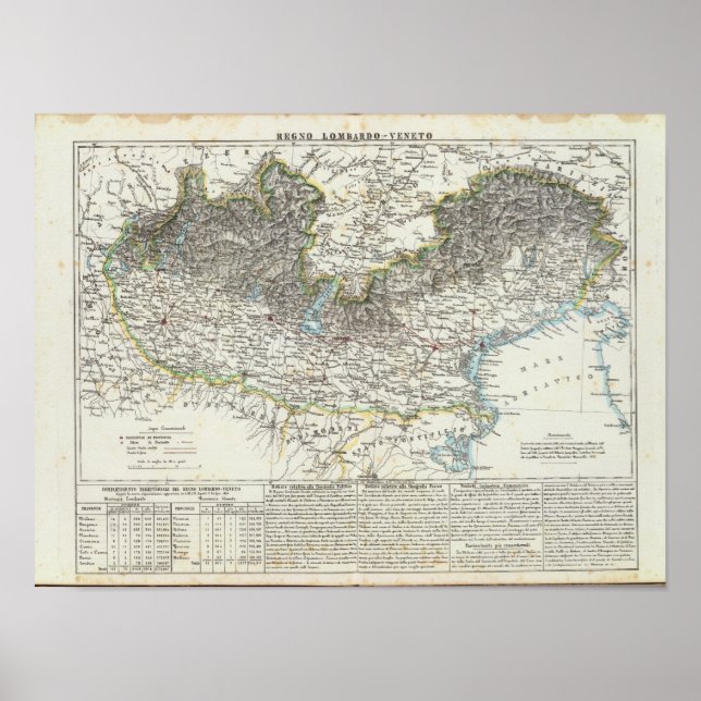 Póster Region of Lombardy (Frente)