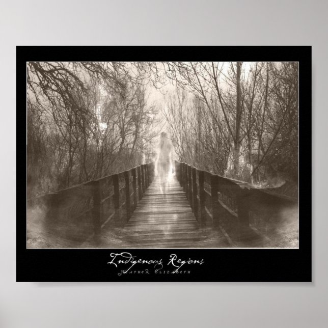 Póster Regiones indígenas (Frente)