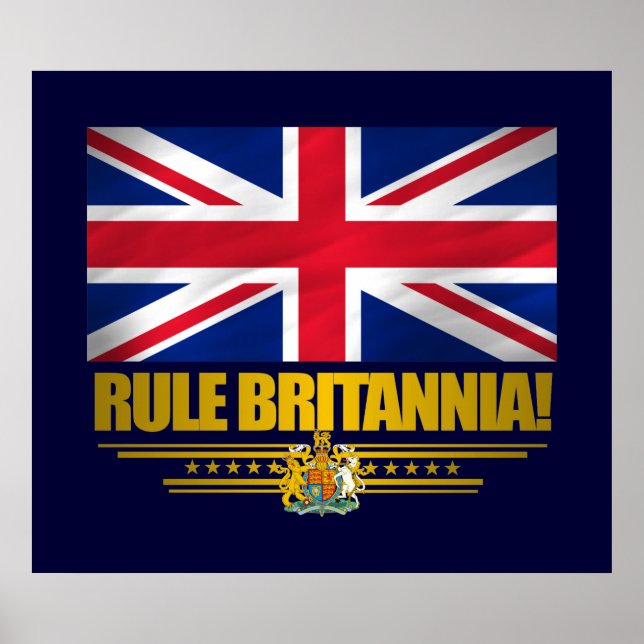 Póster ¡Regla de Britannia! (Frente)
