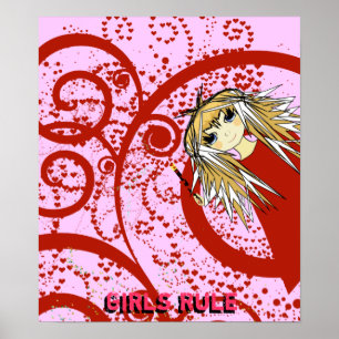 Póster Regla de chicas