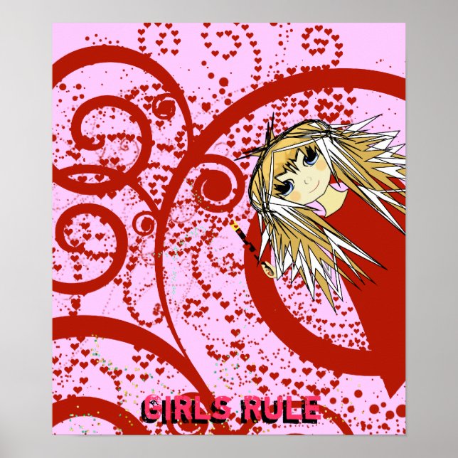 Póster Regla de chicas (Frente)