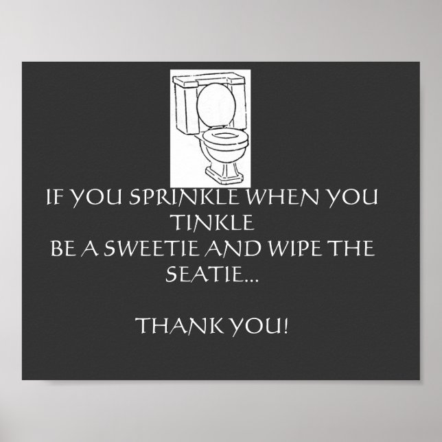 PÓSTER REGLAS DE BAÑO DE ASEO (Frente)