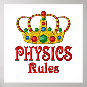 Póster Reglas de PHYSICS