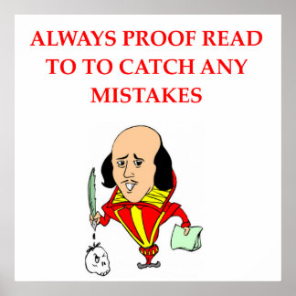 Póster reglas para los escritores #6