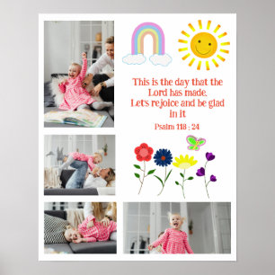 Póster Regocijarse y alegrarse todos los días