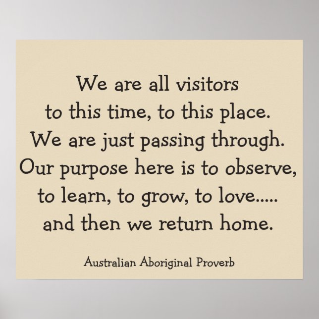 Póster Regresamos a casa Poster (Frente)