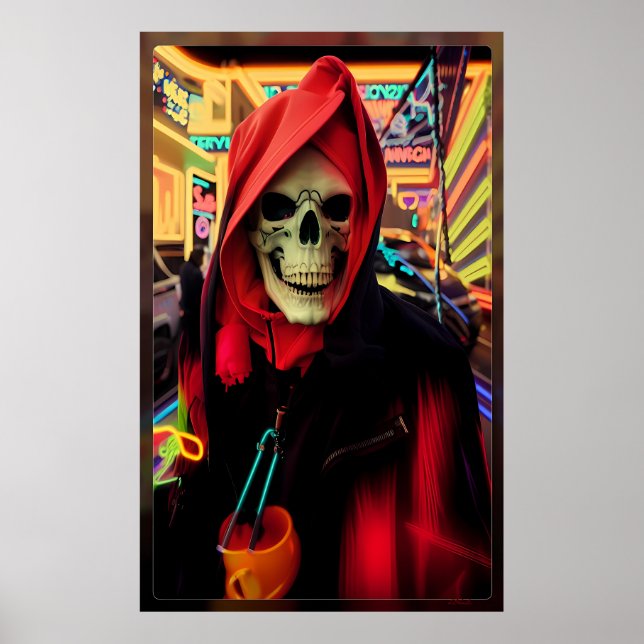 Póster Regreso de la Muerte Roja (Frente)