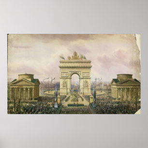 Póster Regreso de las cenizas del emperador a París