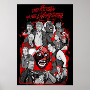PÓSTER REGRESO DE LOS MUERTOS VIVOS