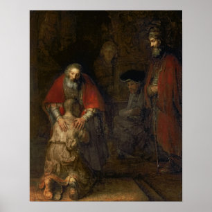 Póster Regreso del hijo pródigo, c.1668-69