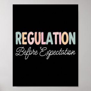 Póster Regulación Antes de la Expectativa