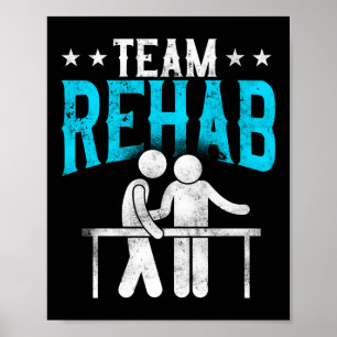 Póster Rehabilitación del equipo de Auxiliar de Terapia F