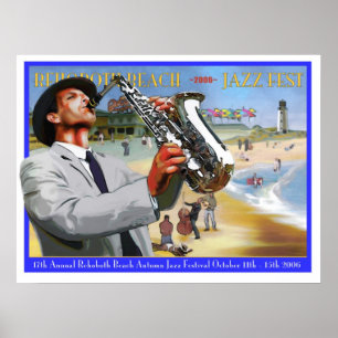Póster Rehoboth Beach Autumn Jazz Fest 2006