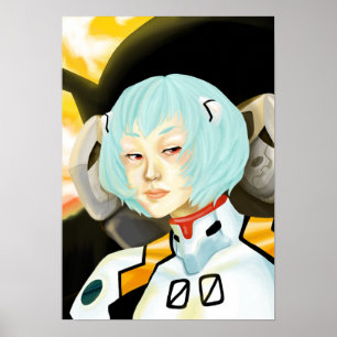 Póster Rei Ayanami