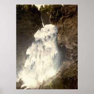 Póster Reichenbach se cae Suiza