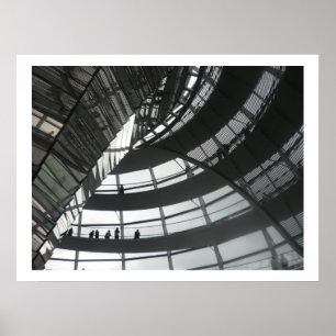 Póster reichstag dome berlin