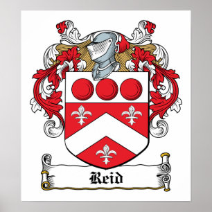 Póster Reid Family Crest