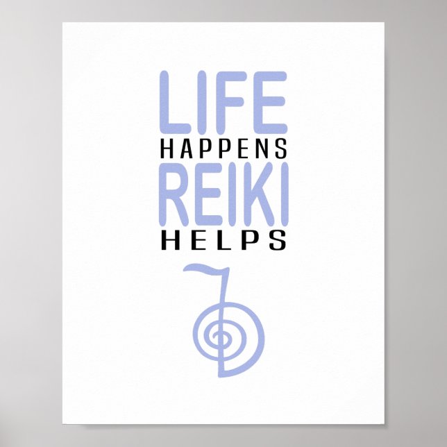 Póster Reiki (Frente)