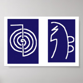 Póster REIKI HEALING Chokuray ShayHayKi Distance Healer