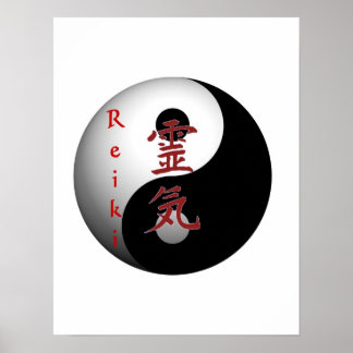 Póster reiki poster