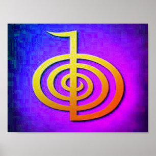 Póster Reiki Symbol CHO KU REI POSTER PAPER MATTE