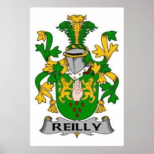 Póster Reilly Family Crest