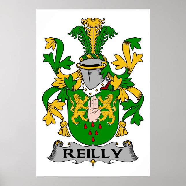 Póster Reilly Family Crest (Frente)