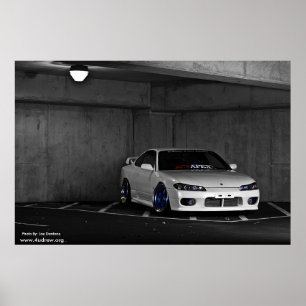 Póster Reimpresión de S15 Silvia, foto cerca: Joe Danton