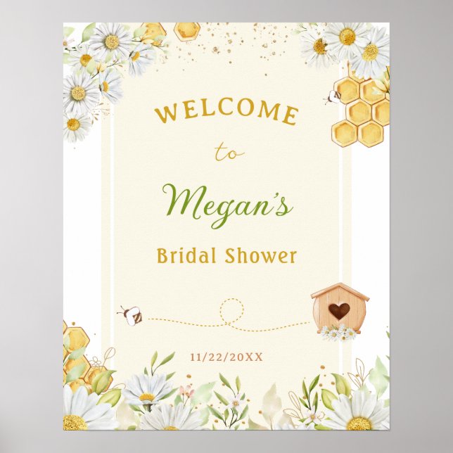 Póster Reina Abeja Abejorro Novia Abeja Despedida de Solt (Frente)