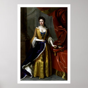 Póster Reina Anne de Gran Bretaña y de Irlanda