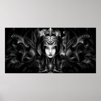 Póster Reina Ciria Del Poster De Archivos Del Reino Oscur