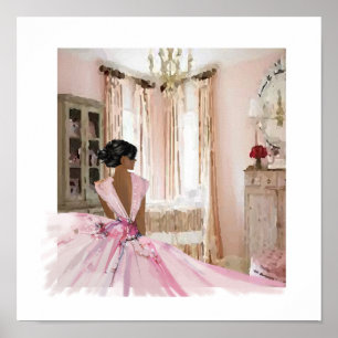 Póster Reina de belleza