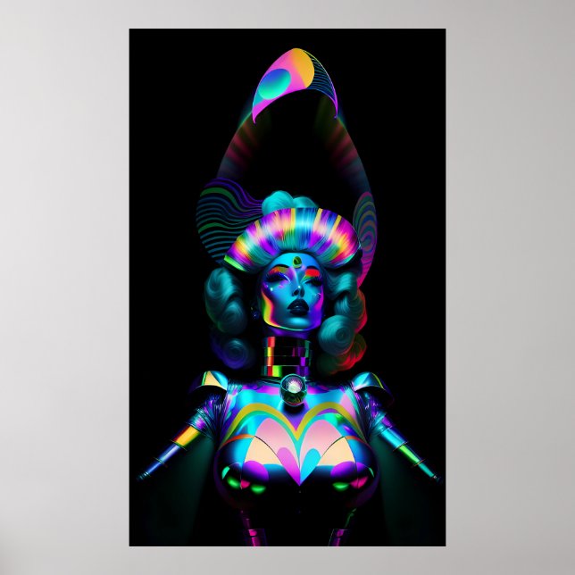Póster Reina de Belleza Invisible (Frente)