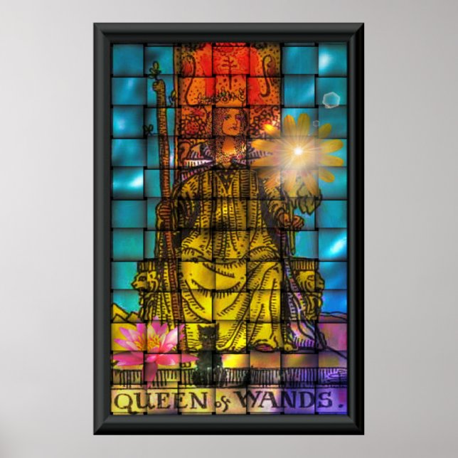 Póster Reina de divagaciones (Frente)