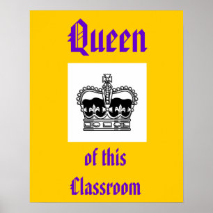 Póster reina de esta clase