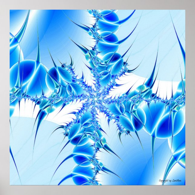 Póster Reina de hielo (Frente)