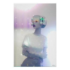 Póster Reina de Hielo de Fembotics