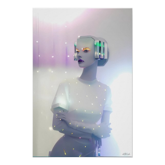 Póster Reina de Hielo de Fembotics (Anverso)