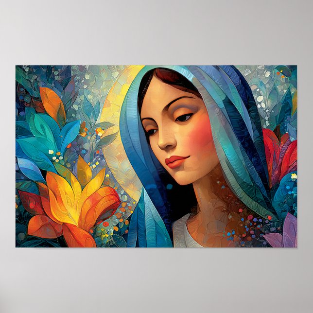 Póster Reina de la Alegría del Cielo (Frente)