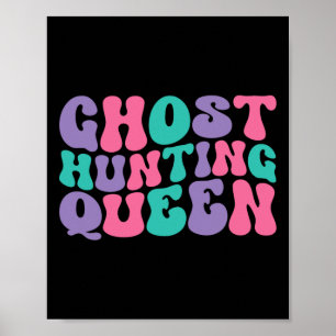 Póster Reina de la caza fantasma fantasma fantasma fantas