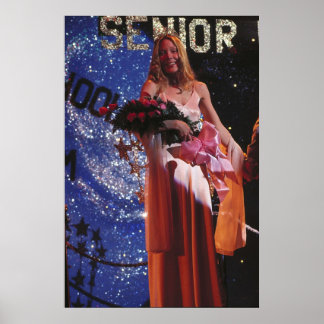 Póster reina de la fiesta de promoción de carroña