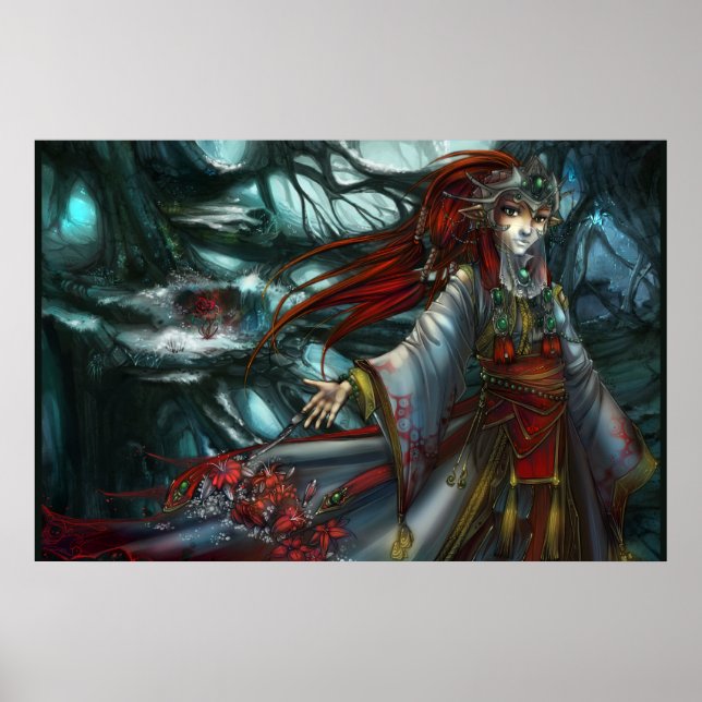 Póster Reina de la flor (Frente)