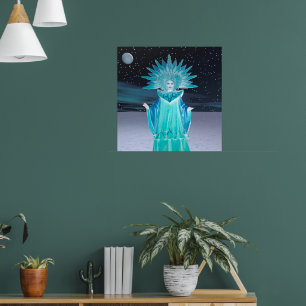 Póster Reina de la nieve